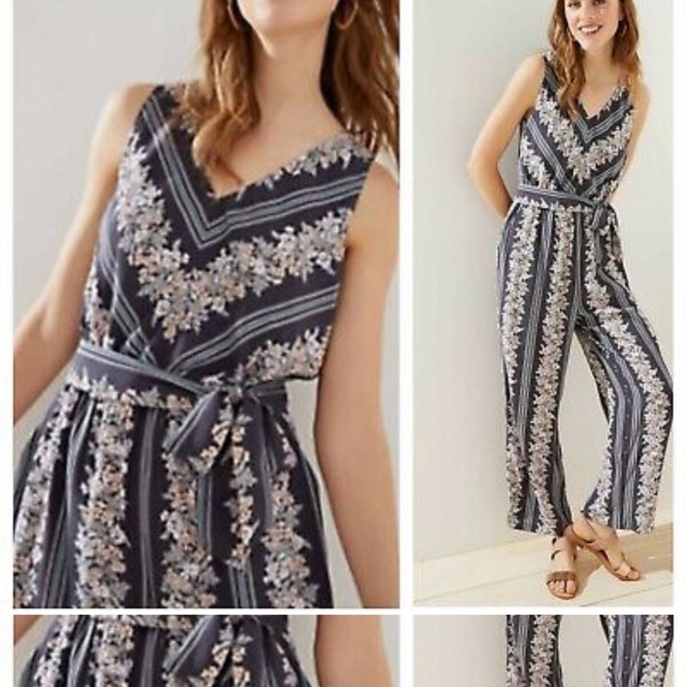 Ann Taylor LOFT Floral Jumpsuit 🌺
